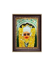 Sri Rajeshwari maa Digital Print Photo 6.7x8.7 inches - Vibrant Religious Wall Art for Home, Office and Temple Decor.