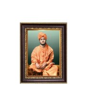 Swami Vibekakananda Digital Print Photo 6.7x8.7 inches - Vibrant Religious Wall Art for Home or Office Decor.