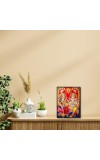 Maa Lakshmi & Lord Ganesh Laminated Photo - 11x13 Inches, Divine Blessings for Home & Office and Temple Decoration