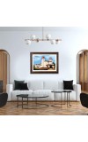 Fatima Cathedral Church Photo Frame, Beautiful Elegant Framed Wall Art of Iconic Cathedral