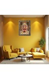 Lord Hanuman Digital Print Photo 6.7x8.7 inches - Vibrant Religious Wall Art for Home or Office Decor.