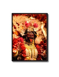 Kali Laminated Photo - 5x7 Inches, Divine Blessings for Home & Office and Temple Decoration
