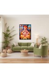 Dnyaneshwar Laminated Photo - 5x7 Inches, Divine Blessings for Home & Office and Temple Decoration
