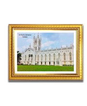 St Paul Church Photo Frame, Beautiful Elegant Framed Wall Art of Iconic Cathedral