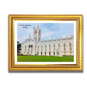 St Paul Church Photo Frame, Beautiful Elegant Framed Wall Art of Iconic Cathedral St Paul Church Photo Frame, Beautiful Elegant Framed Wall Art of Iconic Cathedral
