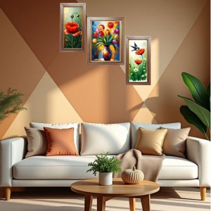 3-Pack Beautiful flower painitng Photo Frames - 2 Pieces 10x17 Inch & 1 Piece 14x17 Inch - Rustic Wall Art for Home & Office Decor - Botanical Wall Hanging for Living Room, Bedroom, or Workspace 3-Pack Beautiful flower painitng Photo Frames - 2 Pieces 10x17 Inch & 1 Piece 14x17 Inch - Rustic Wall Art for Home & Office Decor - Botanical Wall Hanging for Living Room, Bedroom, or Workspace