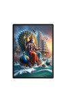 Kartikeya Laminated Photo - 5x7 Inches, Divine Blessings for Home & Office and Temple Decoration