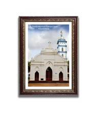 St. Thomas Major Archi Episcopal Shrine Church Photo Frame, 10x14 Inches Beautiful Elegant Framed Wall Art of Iconic Cathedral
