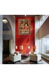 Lord Radha Krishna Digital Print Photo 6.7x8.7 inches (I6131) - Vibrant Religious Wall Art for Home or Office Decor.