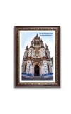 Our Lady of Lourdes Church Church Photo Frame, 10x14 Inches Beautiful Elegant Framed Wall Art of Iconic Cathedral