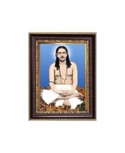 Nigamananda Paramahansa Digital Print Photo 6.7x8.7 inches - Vibrant Religious Wall Art for Home or Office Decor.