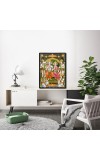 Ram Darbar Laminated Photo - 5x7 Inches, Divine Blessings for Home & Office and Temple Decoration