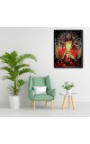 Dakshineswar Kali Laminated Photo - 5x7 Inches, Divine Blessings for Home & Office and Temple Decoration