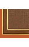 Ram Sita Worshiping Shiva Lingam Photo Frame - 14x18 Inches, Brown Wooden Frame for Home, Office & Temple Decoration