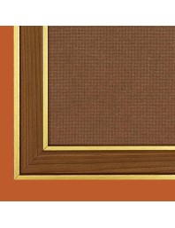Yashoda maa with little krishna Photo Frame - 12x16 Inches, Brown Wooden Frame for Home, Office & Temple Decoration