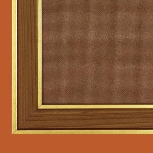 Lord Kartikeya Photo Frame - 10x14 Inches, Brown Wooden Frame for Home, Office & Temple Decoration