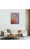 Ram Sita Laminated Photo - 5x7 Inches, Divine Blessings for Home & Office and Temple Decoration