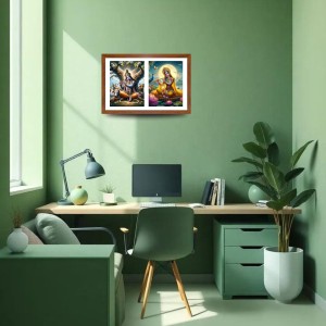 Radha krishna Photo Frame - 19x23Inches - Spiritual Artwork for Home Decor, Puja Room and Office Decoration Radha krishna Photo Frame - 19x23Inches - Spiritual Artwork for Home Decor, Puja Room and Office Decoration