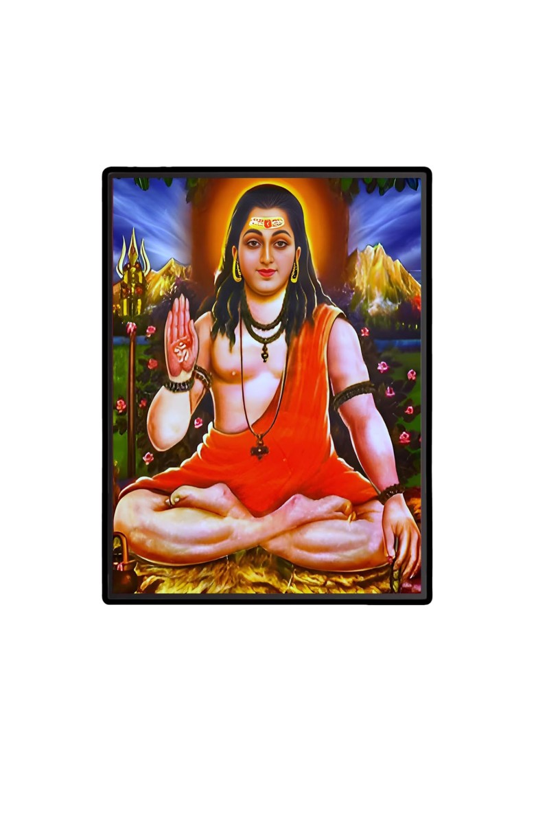 Gorakhnath Laminated Photo - 13x15 Inches, Divine Blessings for Home & Office and Temple Decoration