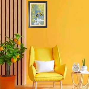 Love birds with swan Photo Frame Funny Animal and Bird Cartoon Art, Black color, 19x23 Inch Love birds with swan Photo Frame Funny Animal and Bird Cartoon Art, Black color, 19x23 Inch