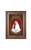 Sri Maa Sarada Devi Color Photo 10x14 Inch - Vibrant Religious Wall Art for Home or Office Decor.
