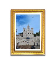 Immaculate Conception Church Photo Frame, Beautiful Elegant Framed Wall Art of Iconic Cathedral