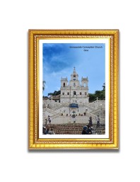 Immaculate Conception Church Photo Frame, Beautiful Elegant Framed Wall Art of Iconic Cathedral