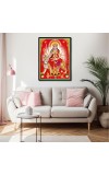Durga Laminated Photo - 5x7 Inches, Divine Blessings for Home & Office and Temple Decoration