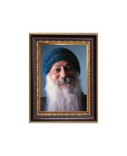 Acharya Osho Rajneesh Digital Print Photo 6.7x8.7 inches - Vibrant Religious Wall Art for Home, Office and Temple Decor.