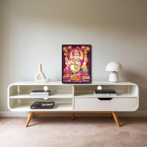 Ganesh Laminated Photo - 5x7 Inches, Divine Blessings for Home & Office and Temple Decoration Ganesh Laminated Photo - 5x7 Inches, Divine Blessings for Home & Office and Temple Decoration