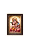Maa yoshada and baby Krishna Digital Print Photo 6.7x8.7 inches - Vibrant Religious Wall Art for Home or Office Decor.