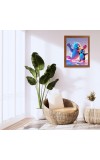 AI Funny Cute Penguin Art Picture for Kids - 10x14 inches, Brown Color - Perfect Wall Decor for Children's Room