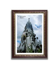 St. Mary Church Photo Frame, Beautiful Elegant Framed Wall Art of Iconic Cathedral
