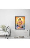 Kartikeya Laminated Photo - 5x7 Inches, Divine Blessings for Home & Office and Temple Decoration