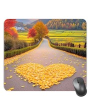 Customized Beautiful View Picture Sublimation Mouse Pad | 8 X 7.5 Inch | Smooth Cloth Surface | Non-Slip Rubber Base | Personalized Mousepad for Laptop & Desktop (F17375)