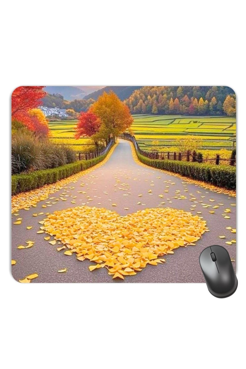Customized Beautiful View Picture Sublimation Mouse Pad | 8 X 7.5 Inch | Smooth Cloth Surface | Non-Slip Rubber Base | Personalized Mousepad for Laptop & Desktop (F17375)
