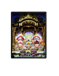 Jagannath Laminated Photo - 5x7 Inches, Divine Blessings for Home & Office and Temple Decoration