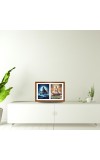 Lord shiva and ganga devi Photo Frame - 17x21Inches - Spiritual Artwork for Home Decor, Puja Room and Office Decoration