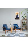 Buddha & His Famous Quote Photo Frame - Black Frame, 11x15 Inches, Perfect for Office & Wall Decoration, Ideal Gift