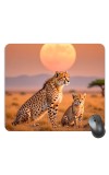 Customized Wild Animals Picture Sublimation Mouse Pad | 8 X 7.5 Inch | Smooth Cloth Surface | Non-Slip Rubber Base | Personalized Mousepad for Laptop & Desktop (F17338)
