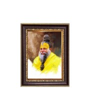 Shri Premanand Govind Sharan Digital Print Photo 6.7x8.7 inches - Vibrant Religious Wall Art for Home, Office and Temple Decor.