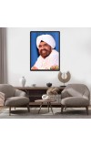 Sant Rajinder Singh Ji Maharaj Laminated Photo (11x13 Inches Without glass) Divine Blessings for Table and Walls,Home & Office and Temple Decoration