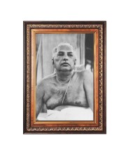 Sri Anukul Chandra Thakur Color Photo 10x14 Inch - Vibrant Religious Wall Art for Home or Office Decor.