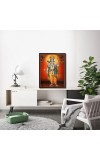 Ram Laminated Photo - 7x9 Inches, Divine Blessings for Home & Office and Temple Decoration