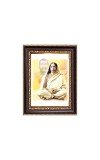 Maa Sarada Digital Print Photo 6.7x8.7 inches - Vibrant Religious Wall Art for Home or Office Decor.