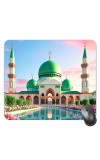 Customized Masjid Picture Sublimation Mouse Pad | 8 X 7.5 Inch | Smooth Cloth Surface | Non-Slip Rubber Base | Personalized Mousepad for Laptop & Desktop (F17207)