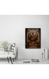 Kali Laminated Photo - 5x7 Inches, Divine Blessings for Home & Office and Temple Decoration