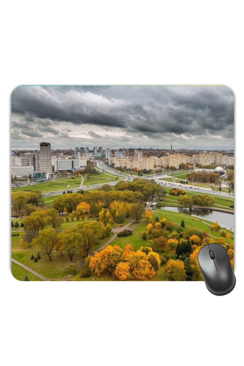 Customized Serene View Nature Picture Sublimation Mouse Pad | 8 X 7.5 Inch | Smooth Cloth Surface | Non-Slip Rubber Base | Personalized Mousepad for Laptop & Desktop (F17424)