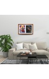 lord indra and vishnu Photo Frame - 13x17Inches - Spiritual Artwork for Home Decor, Puja Room and Office Decoration