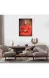 Swami Avdheshanand Giri Laminated Photo - 5x7 Inches, Divine Blessings for Home & Office and Temple Decoration